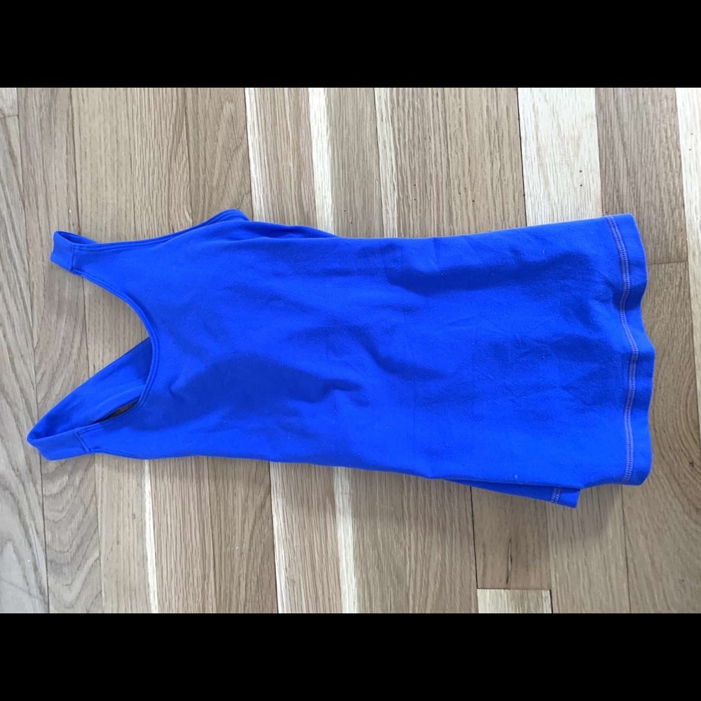 Lululemon blue tank top